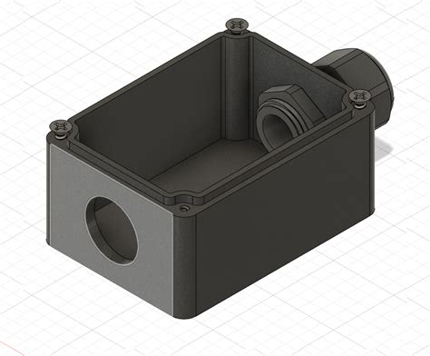 3d printed junction box|junction box stl.